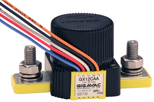 GX12 chassis mount Contactor