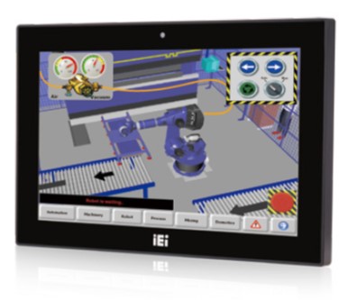 AFL3-12A-BT - 12.1" display (1024x768) Resistive / Projected capacitive touch.