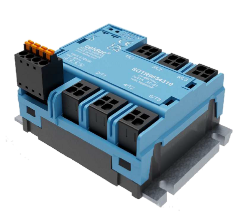 SGTR9854310 Three-phase Power Solid State Relay 3x41A with "push-in" terminals
