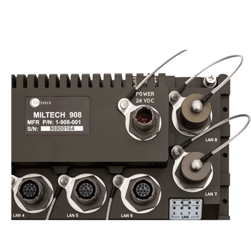 MILTECH 908 Military Gigabit Ethernet Switch