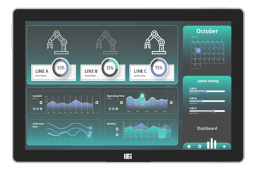 AFL4-W12-EHL 12.1” Fanless Panel PC