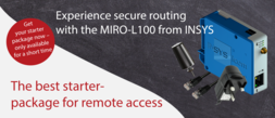 Miro-L100 from INSYS icom - The best starterpackage for remote access