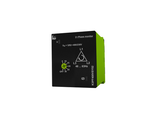Phase failure relay, K3PF400VSY02
