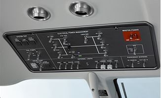 Overhead panel