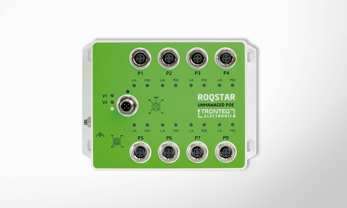 8-Port unmanaged PoE/PoE+ switch