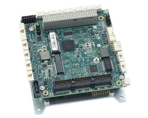 GEMINI is a COM Express Compact type 6 carrier board and SBC with PCI/104-Express and minicard I/O expansion. 