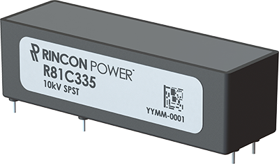 R81C High Voltage relays 7kV Change Over (CO)